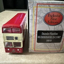 EFE 18010 HUDDERSFIELD CORPORATION DAIMLER FLEETLINE D/D BUS 1:76 SCALE