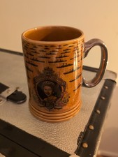 Lord Nelson Pottery H.M Britannia Fleet Review 1977 Silver Jubilee Tankard