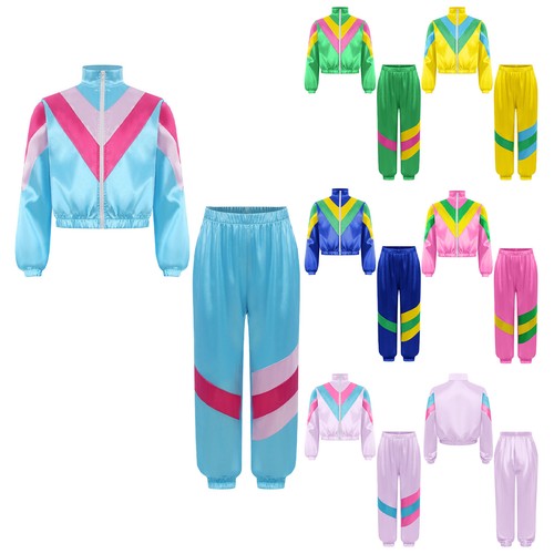 Boys girls 80s tracksuit hip - tracksuit,