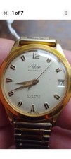 VTG Adap Mens Automatic  Swiss Made 21 Jewels  Date Watch Working 32mm Incabloc