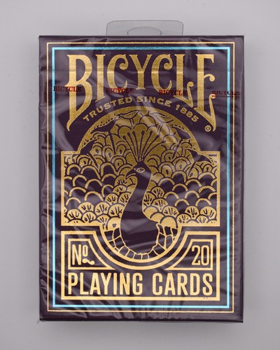 Bicycle purple peacock playing - peacock,