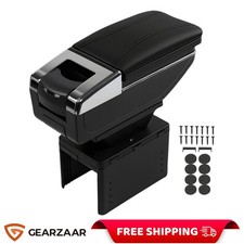 Armrest Storage Box UK Leather