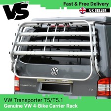 FOR VW TRANSPORTER T5 T5.1 GENUINE OE THULE TAILGATE 4 BIKE BICYCLE HOLDER RACK 