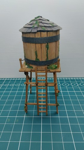 Water tower tabletop - water,