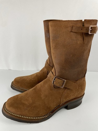 Wesco engineer boots brown - wesco,