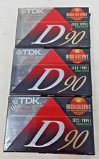 TDK D90  Blank Audio Cassette