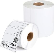 4X6 Direct Thermal Printer Labels Roll 100mm x 150mm 500 White Adhesive Shipping