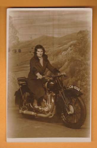 Motorcycle woman coventry - woman, on