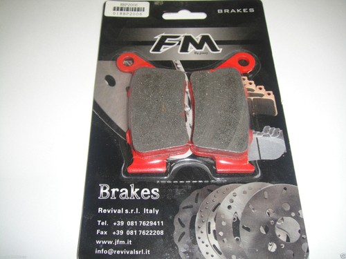 Rear brake pads rbp2006 - pads, fm