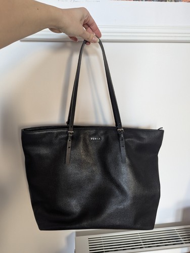 Furla musa black leather - furla,