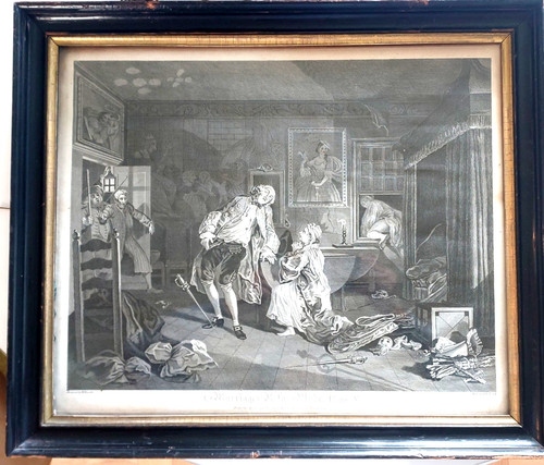 Hogarth set marriage a - of,