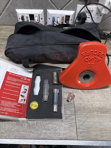 Alko caravan wheel lock kit - caravan,