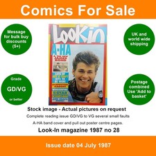 Look-In magazine 1987 no 28