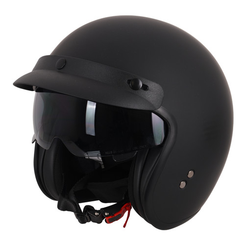Stealth open face vespa - face,