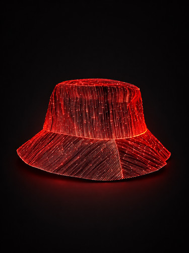 Led fibre optic - optic, hat