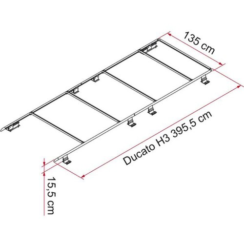 Fiamma roof rack - fiamma, for