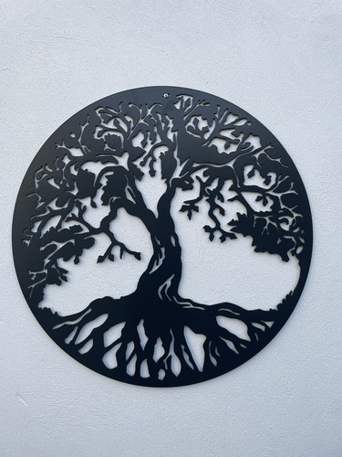 Tree life garden - of, steel