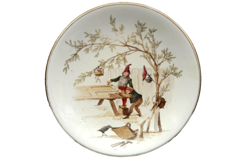 Royal worcester gnomes plate - royal,