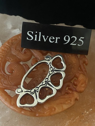 Silver pendant knuckle - pendant,