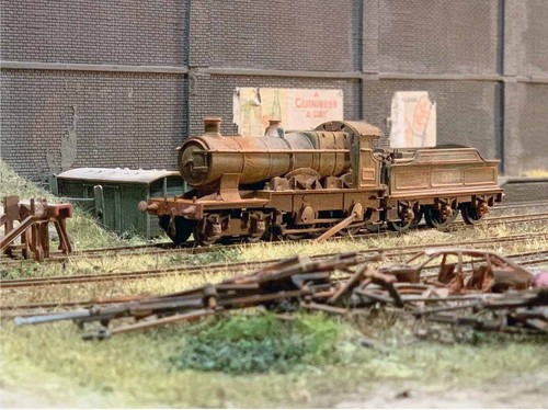 Gauge locomotive scrapyard - oo,