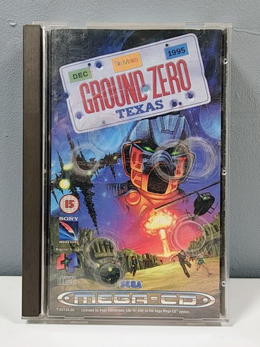 Sega mega ground zero - cd,