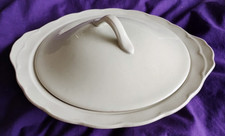 Vintage Grindley Almond Petal serving dish and lid