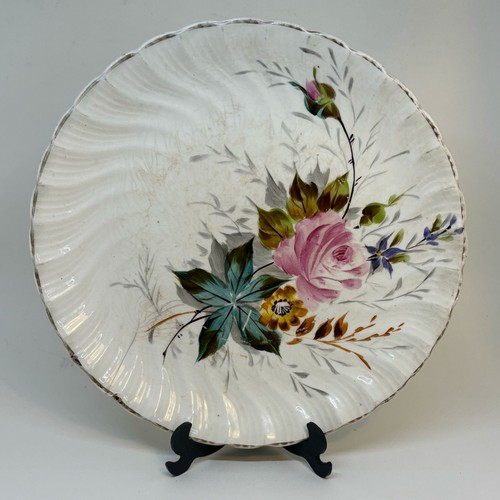 Vintage hand painted rose - vintage,