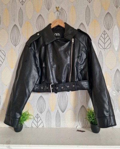 Zara cropped autum faux - cropped,