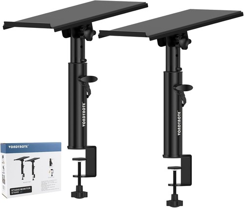 Studio speaker stands - studio, desk