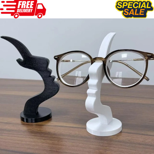 Eyeglass holder stand - holder, face