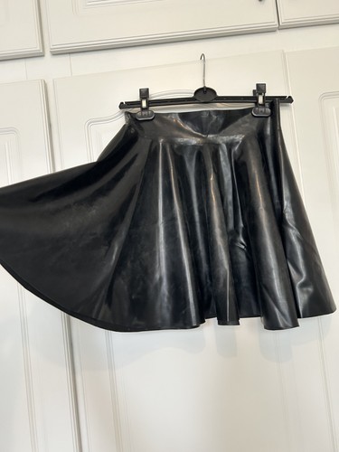Latex skater skirt - latex,