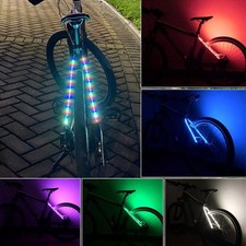 70 LED Bicycle Decor Taillight Waterproof Bike Cycling Lamp Strip Accessories