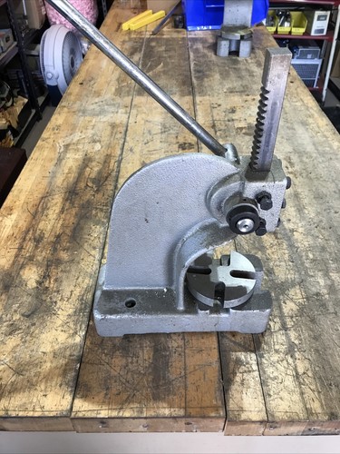 Industrial arbor press bench - press,