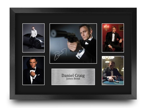 Daniel craig signed james bond - craig,