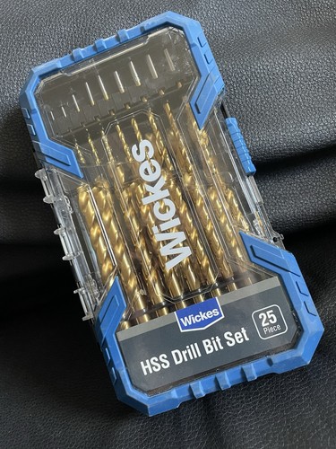 Wickes hss drill bit set - -,
