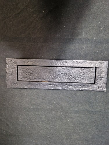 Cast iron letterbox flap - iron,