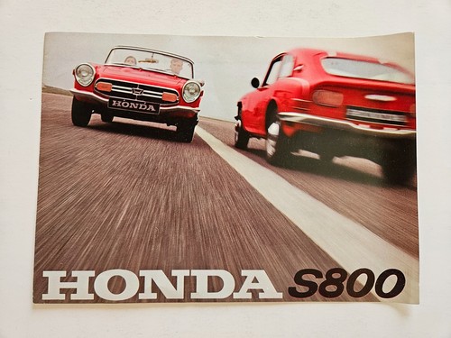 Honda s800 sales brochure 1967 - brochure,