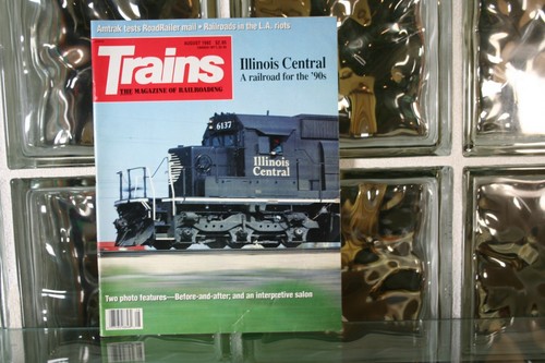 Trains magazine august - trains,