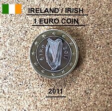 ??  IRELAND / IRISH One  1 Euro Coin  2011  Celtic Harp  Ref: IE 240124