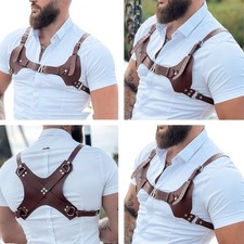 Mens Harness Chest Adjustable