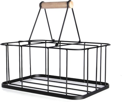 Milk bottle crate holder - 6, |