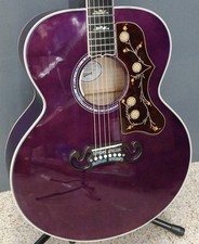 (Gibson) SJ-200 Standard Purple Gold Hardware Made in USA Acoustic Guitar USED