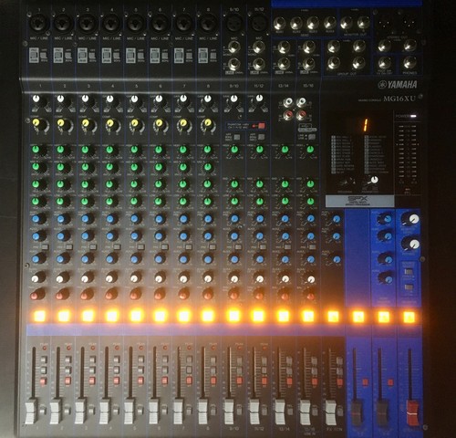 Yamaha mg16xu mixer inc - yamaha,