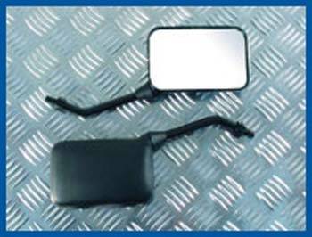 Pair black short - short, mirrors