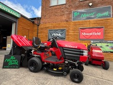 WESTWOOD S1600 HYDROSTATIC RIDE ON MOWER 30in 14.5HP 500cc SWEEPER ROLLER & BOX