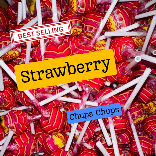 Chupa chups strawberry - ⭐chupa,