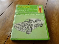 Datsun Workshop Manual(1973-1977)140J and 160J SSS Coupe and saloon
