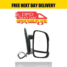 Fiat Ducato  2006-2025 Electric Door Wing Mirror Driver Side  With Temp Sensor