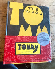 THE WHO TOMMY MUSICAL-LARGE BOOK W/ COLLECTORS CD-PETE TOWNSHEND NEW SONG-NEW-93