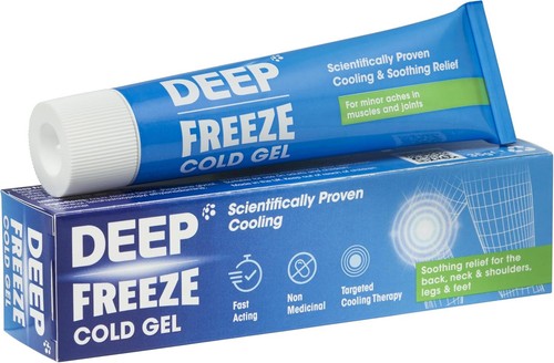 Deep freeze cooling gel - freeze,
